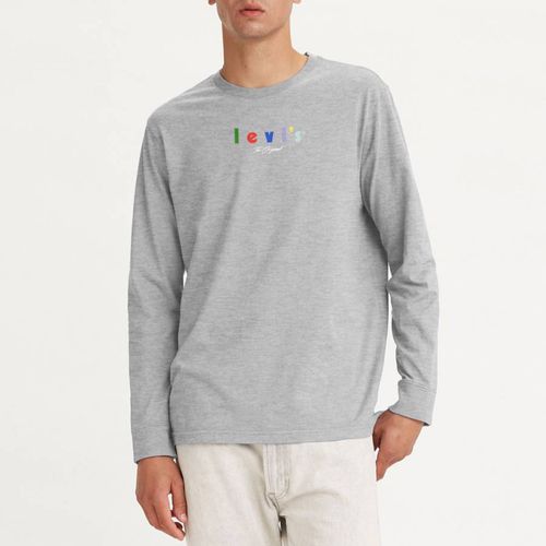 Grey Graphic Cotton Sweatshirt - Levi's - Modalova