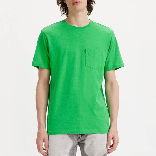 Green Classic Pocket Cotton T-Shirt - Levi's - Modalova