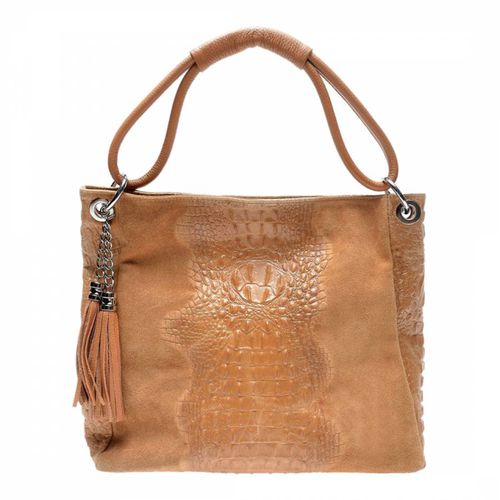 Italian Leather Top Handle Bag - Luisa Vannini - Modalova