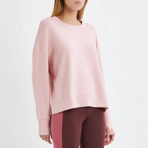 Pink Brushed Round Neck Sweatshirt - NÂ°Â· Eleven - Modalova