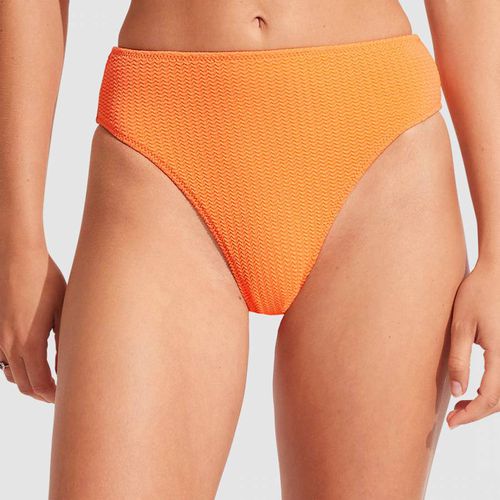 Orange High Rise Bikini Bottom - Seafolly - Modalova