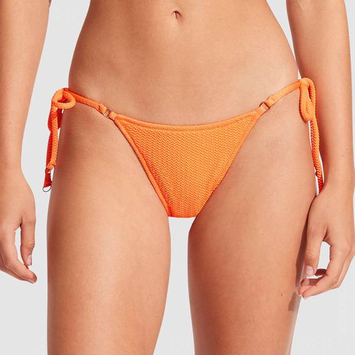 Orange Tie Side Rio Bikini Bottom - Seafolly - Modalova