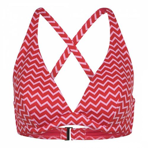 Red Fixed Triangle Bikini Top - Seafolly - Modalova