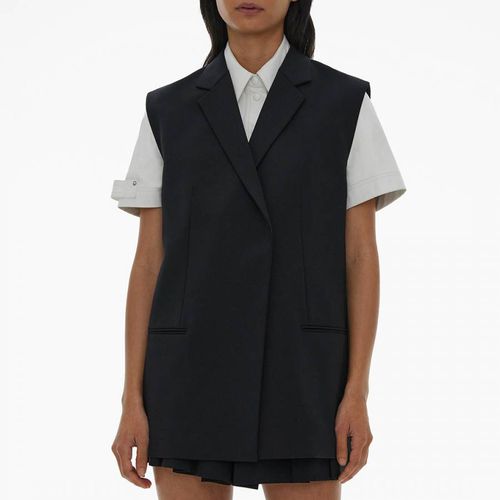 Black Sleeveless Blazer - HELMUT LANG - Modalova