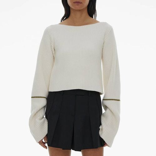 Cream Linda Knit Jumper - HELMUT LANG - Modalova