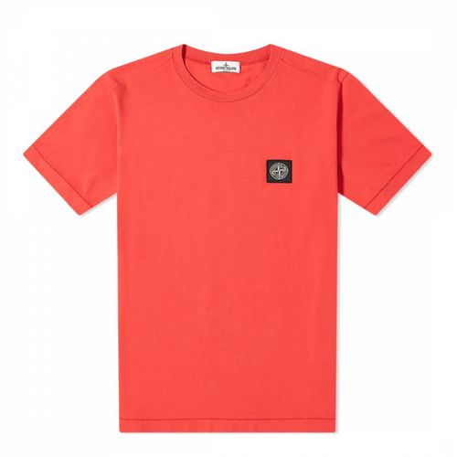 Coral Cotton Jersey T-Shirt - Stone Island - Modalova