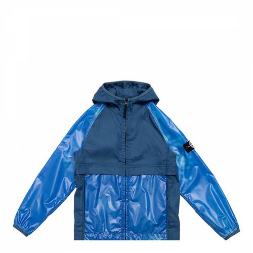 Blue Heat Reactive Hooded Jacket - Stone Island - Modalova