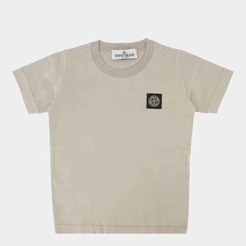 Grey Cotton Jersey T-Shirt - Stone Island - Modalova