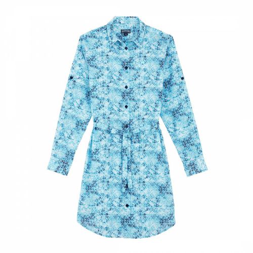 Blue Cotton Florence Shirt Dress - Vilebrequin - Modalova