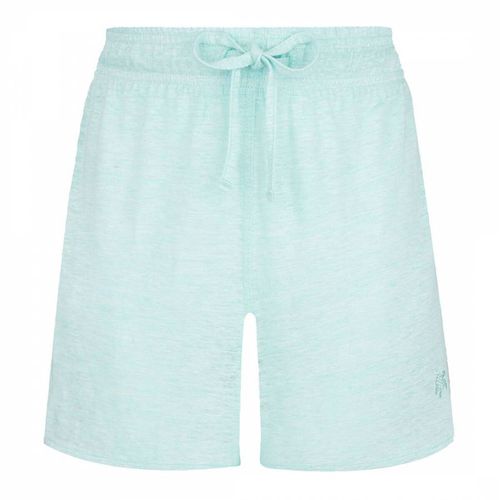 Blue Linen Fauna Shorts - Vilebrequin - Modalova