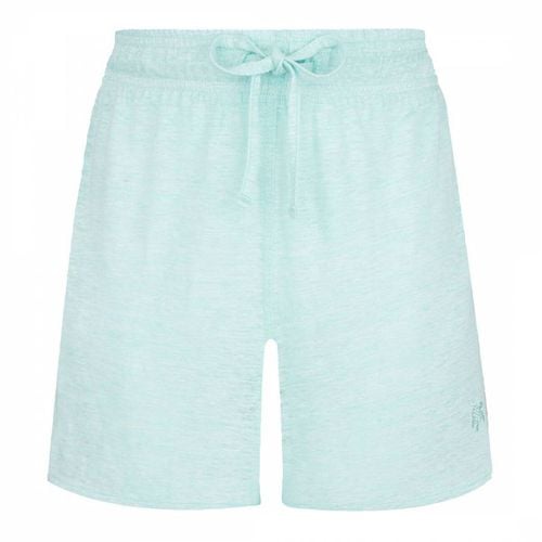 Blue Linen Fauna Shorts - Vilebrequin - Modalova