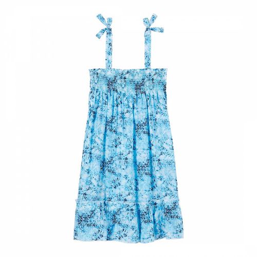 Blue Mini Gloss Cotton Dress - Vilebrequin - Modalova