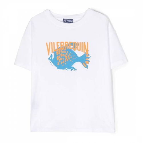 White Gabin Cotton T-Shirt - Vilebrequin - Modalova