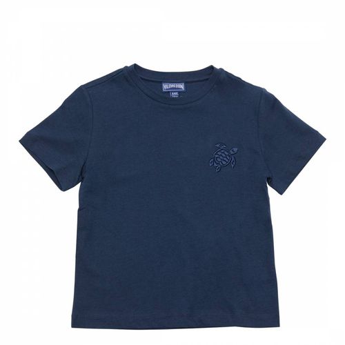 Navy Cotton T-shirt - Vilebrequin - Modalova