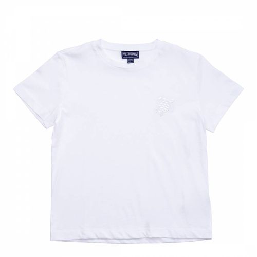 White Cotton Kids T-shirt - Vilebrequin - Modalova