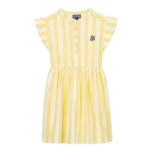 Yellow Ganni Cotton Dress - Vilebrequin - Modalova