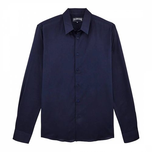 Navy Cotton Caracal Shirt - Vilebrequin - Modalova