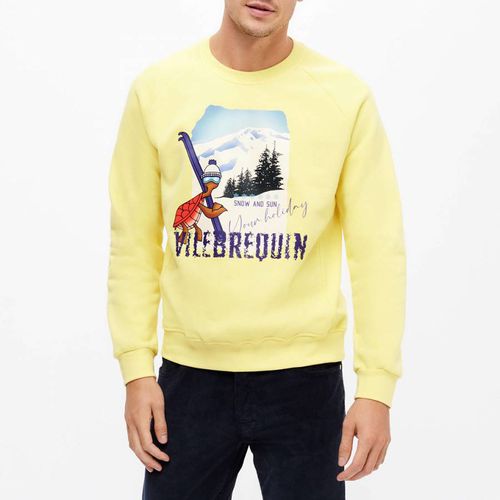 Yellow Jorasses Cotton Sweatshirt - Vilebrequin - Modalova