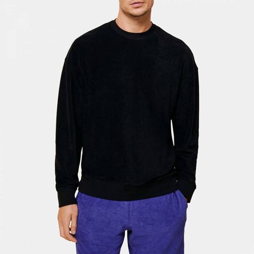 Black Textured Sweet Sweatshirt - Vilebrequin - Modalova