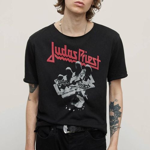 Black Vintage T-Shirt - John Varvatos - Modalova