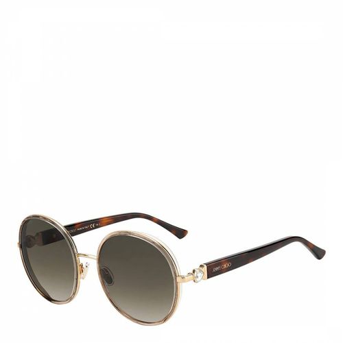 Women's Havana Brown Sunglasses 57mm - Jimmy Choo - Modalova