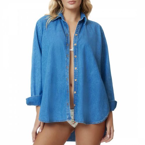 Blue Tilly Button Cover Up - PQ - Modalova