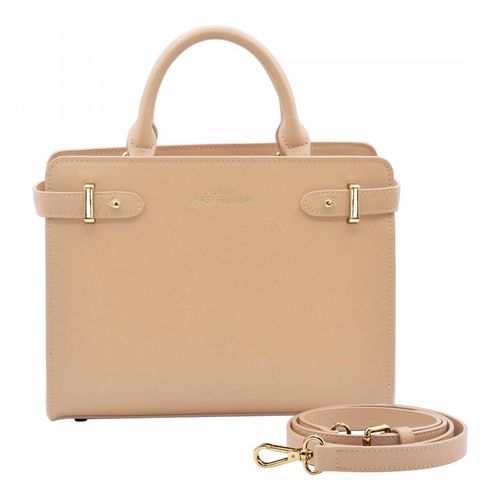 Nude Leather Massy Handbag - Ateliers Saint Germain - Modalova