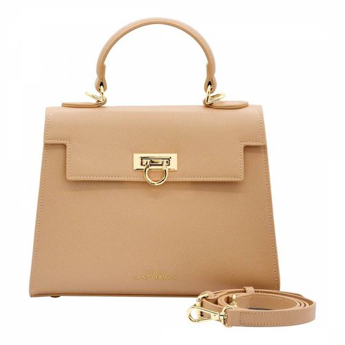 Beige Leather Cannes Handbag - Ateliers Saint Germain - Modalova