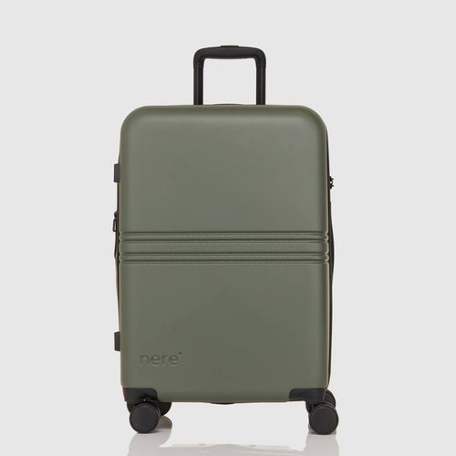 Wonda 65cm Suitcase in Khaki - NERE TRAVEL - Modalova