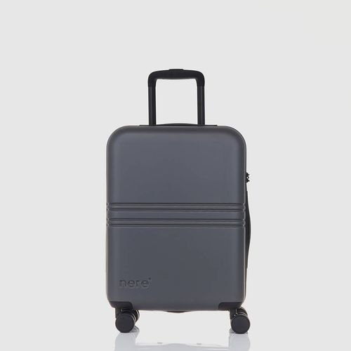 Wonda 55cm Suitcase in Charcoal - NERE TRAVEL - Modalova