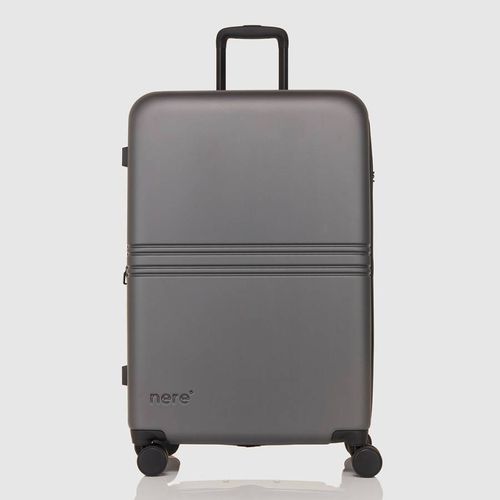 Wonda 75cm Suitcase in Charcoal - NERE TRAVEL - Modalova