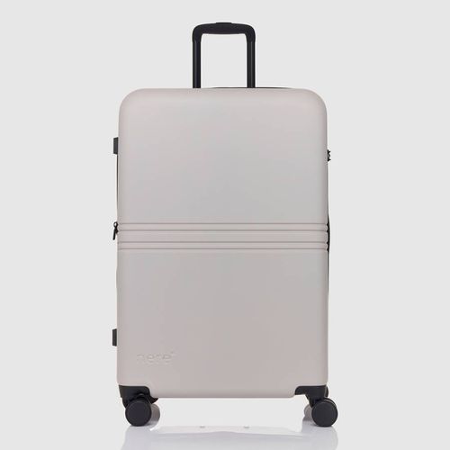 Wonda 75cm Suitcase in Taupe - NERE TRAVEL - Modalova