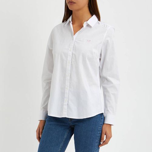 White Classic Cotton Shirt - Crew Clothing - Modalova