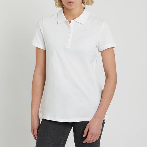 White Exmouth Solid Polo Shirt - Crew Clothing - Modalova