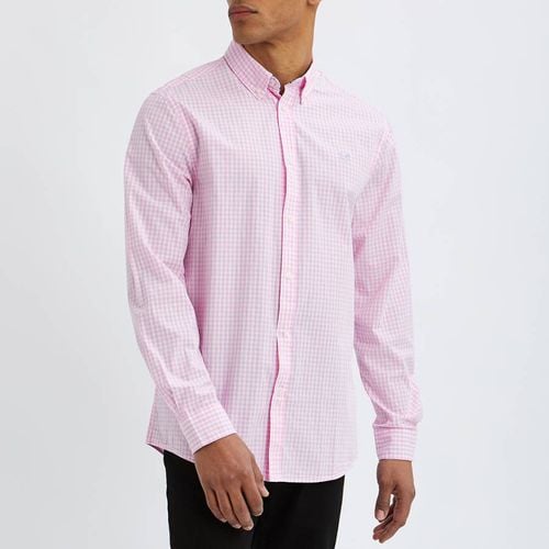 Pink Cotton Gingham Shirt - Crew Clothing - Modalova