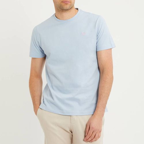 Blue Cotton T-Shirt - Crew Clothing - Modalova