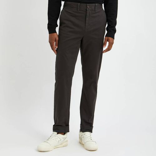 Charcoal Tapered Fit Chinos - Crew Clothing - Modalova