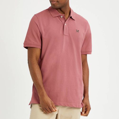 Pink Melbury Cotton Polo Shirt - Crew Clothing - Modalova