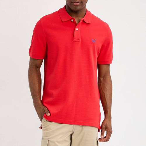 Red Melbury Polo Shirt - Crew Clothing - Modalova