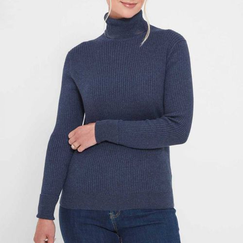 Navy Etive Wool Blend Jumper - SchÃ¶ffel - Modalova