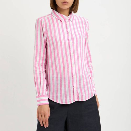 Pink Linen Blend Shirt - Crew Clothing - Modalova