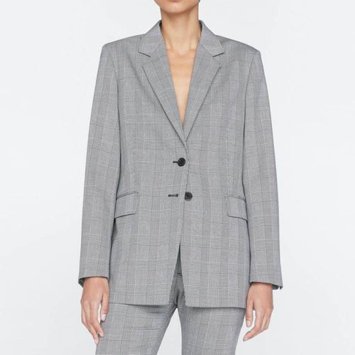 Grey Oversized Blazer - Frame - Modalova