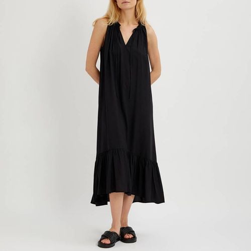 Black Dip Back Hem Midi Dress - NÂ°Â· Eleven - Modalova