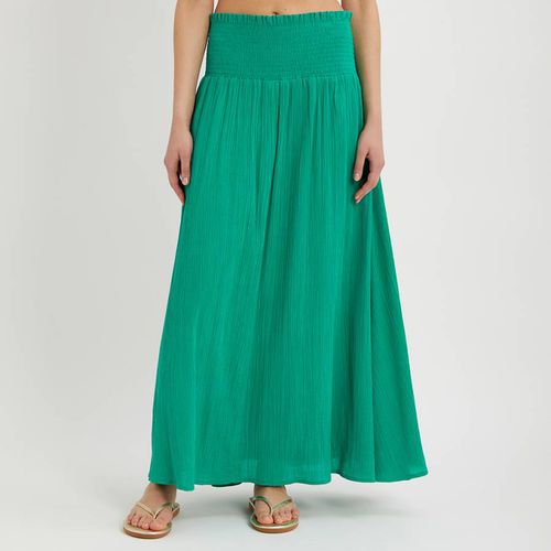 Emerald Crinkle Maxi Skirt - NÂ°Â· Eleven - Modalova