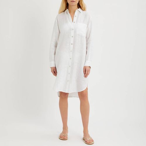 White Linen Shirt Dress - NÂ°Â· Eleven - Modalova
