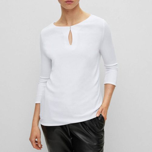 White Epina Button Top - BOSS - Modalova