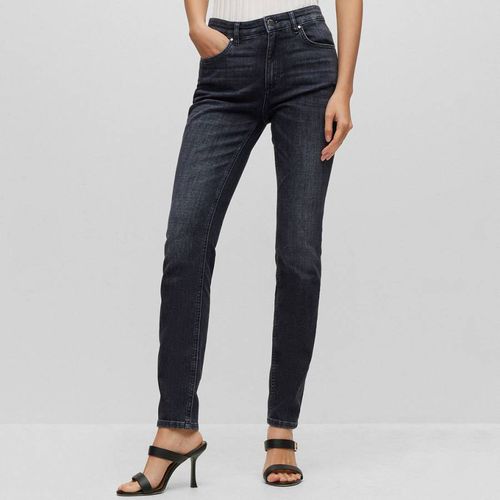 Washed Black Jackie Slim Jeans - BOSS - Modalova