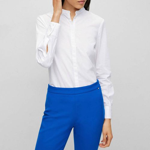 White Befelize Button Shirt - BOSS - Modalova