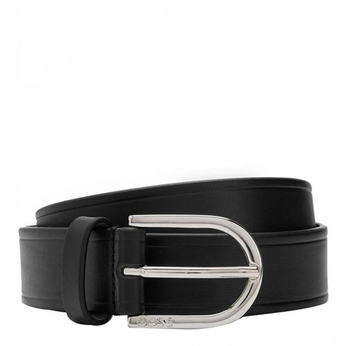 Black Scarlet Leather Belt - BOSS - Modalova