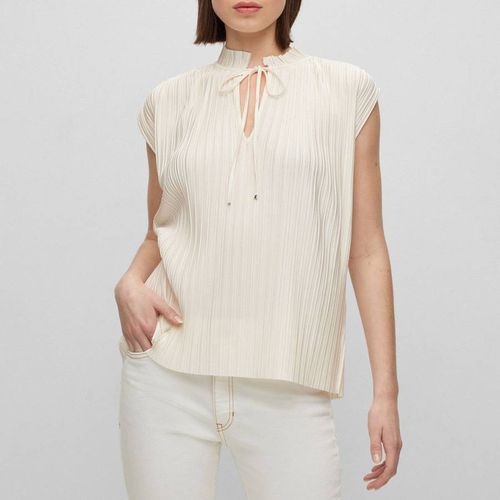 Nude Emalla Tie Blouse - BOSS - Modalova